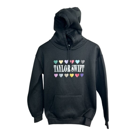 Taylor Swift "The Eras Tour" Womens Size Small Hoodie Black- Unofficial Merch - Picture 1 of 7